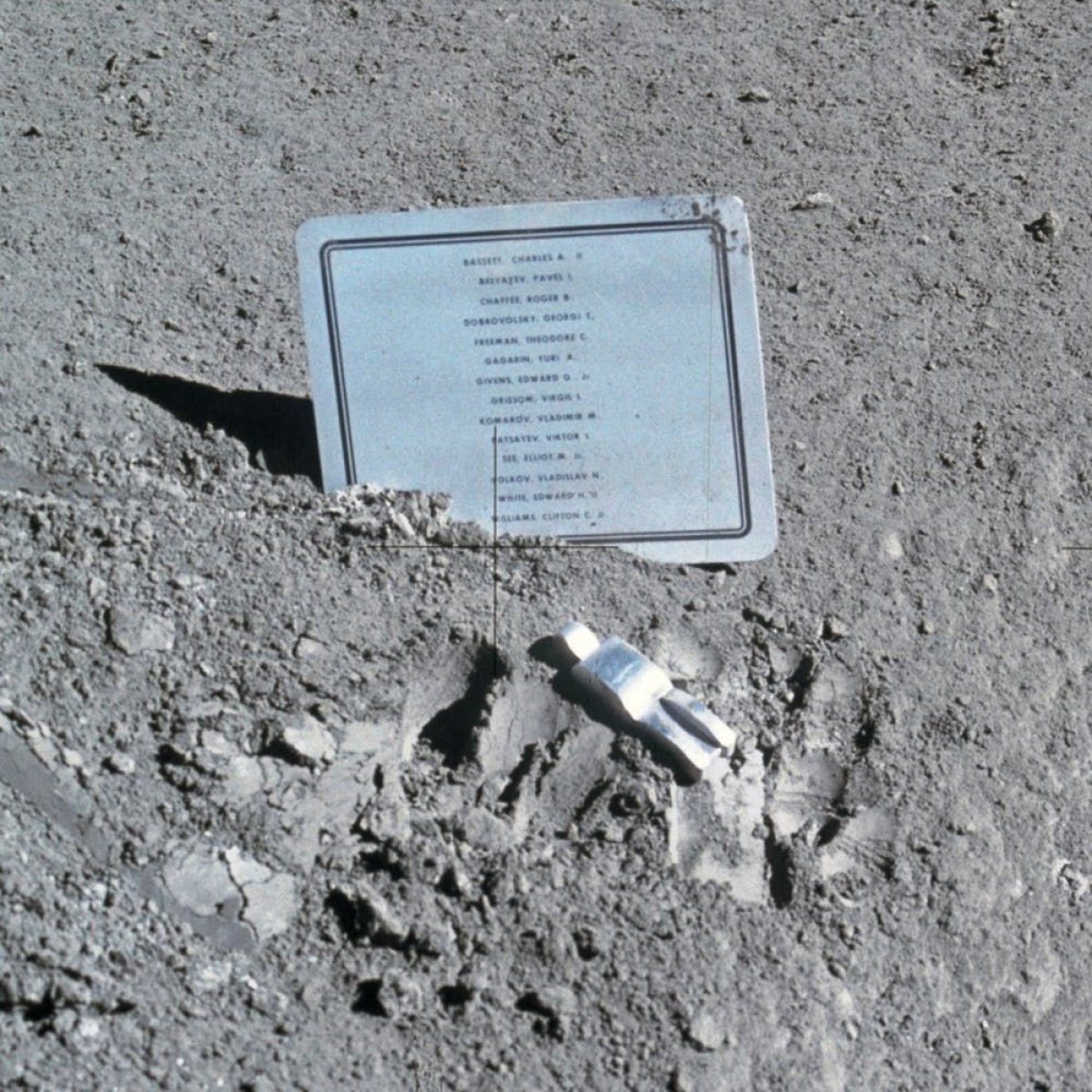 Apollo 15, Plaque
