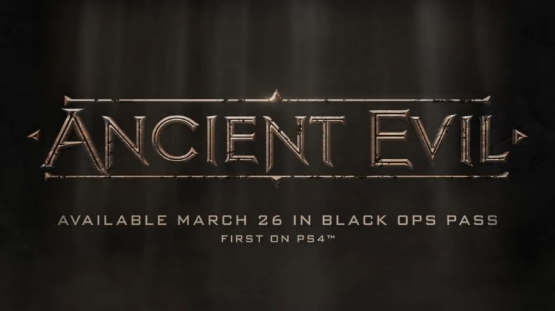 Black Ops 4 ancient evil logo