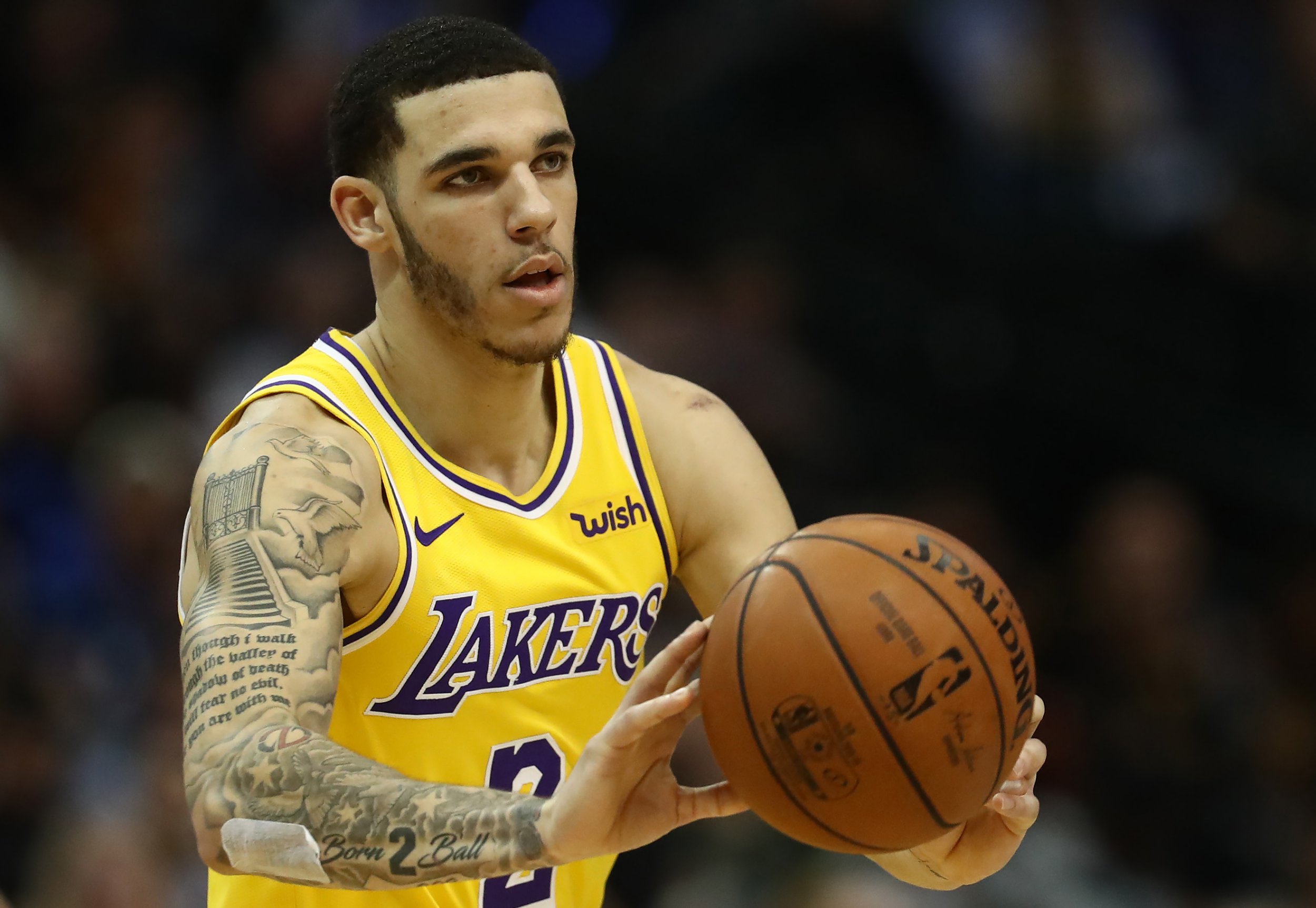 Lonzo Ball Gets Historical Figures Tatted On Arm Insanely Realistic