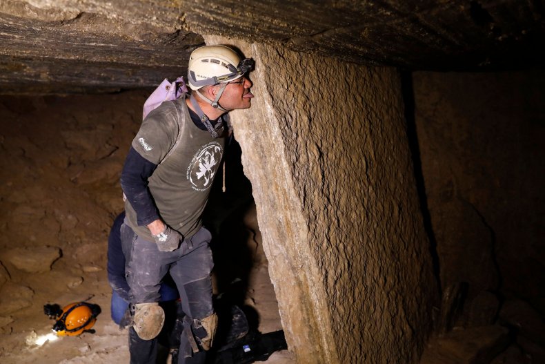israel salt cave
