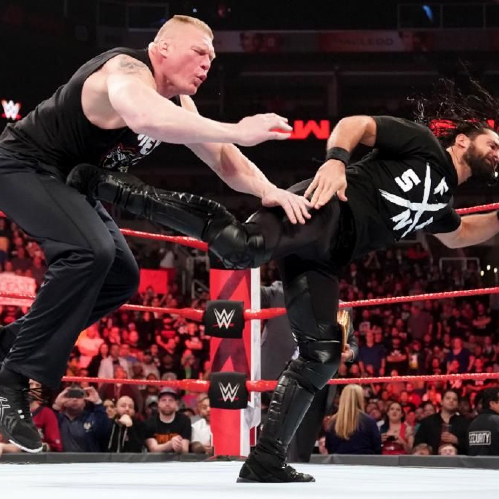 Seth Rollins Defeats Brock Lesnar To Win Universal -