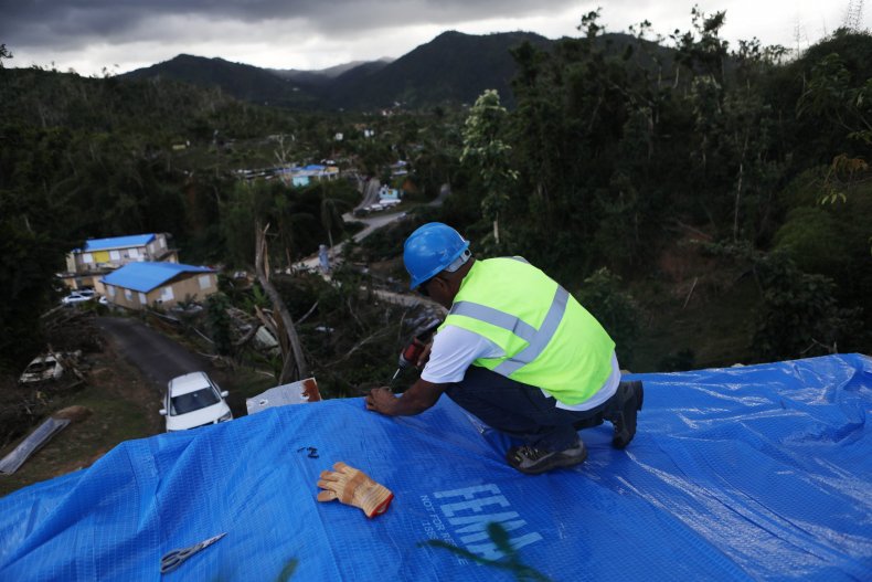 Donald, Trump, Puerto, Rico, hurricane, maria,