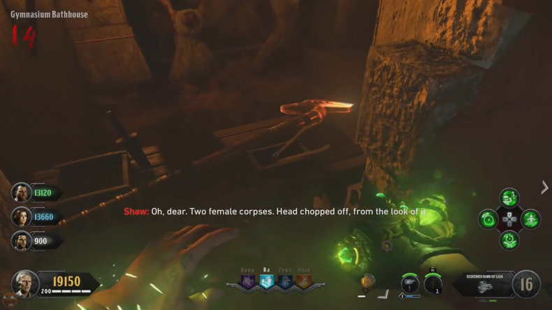 Black Ops 4 ancient evil easter egg 47 sceptre