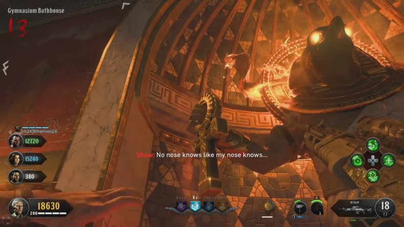 Black Ops 4 ancient evil easter egg 46 ra crystal