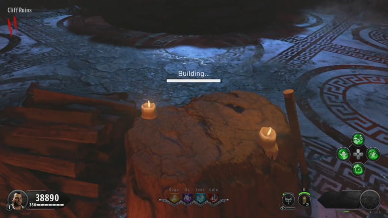 Black Ops 4 ancient evil easter egg 31 pegasus bench