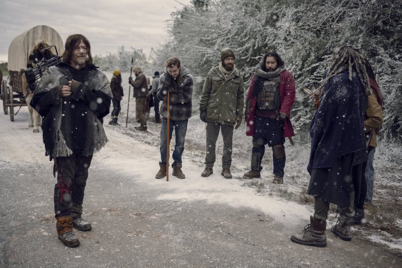 Walking dead group 9x16