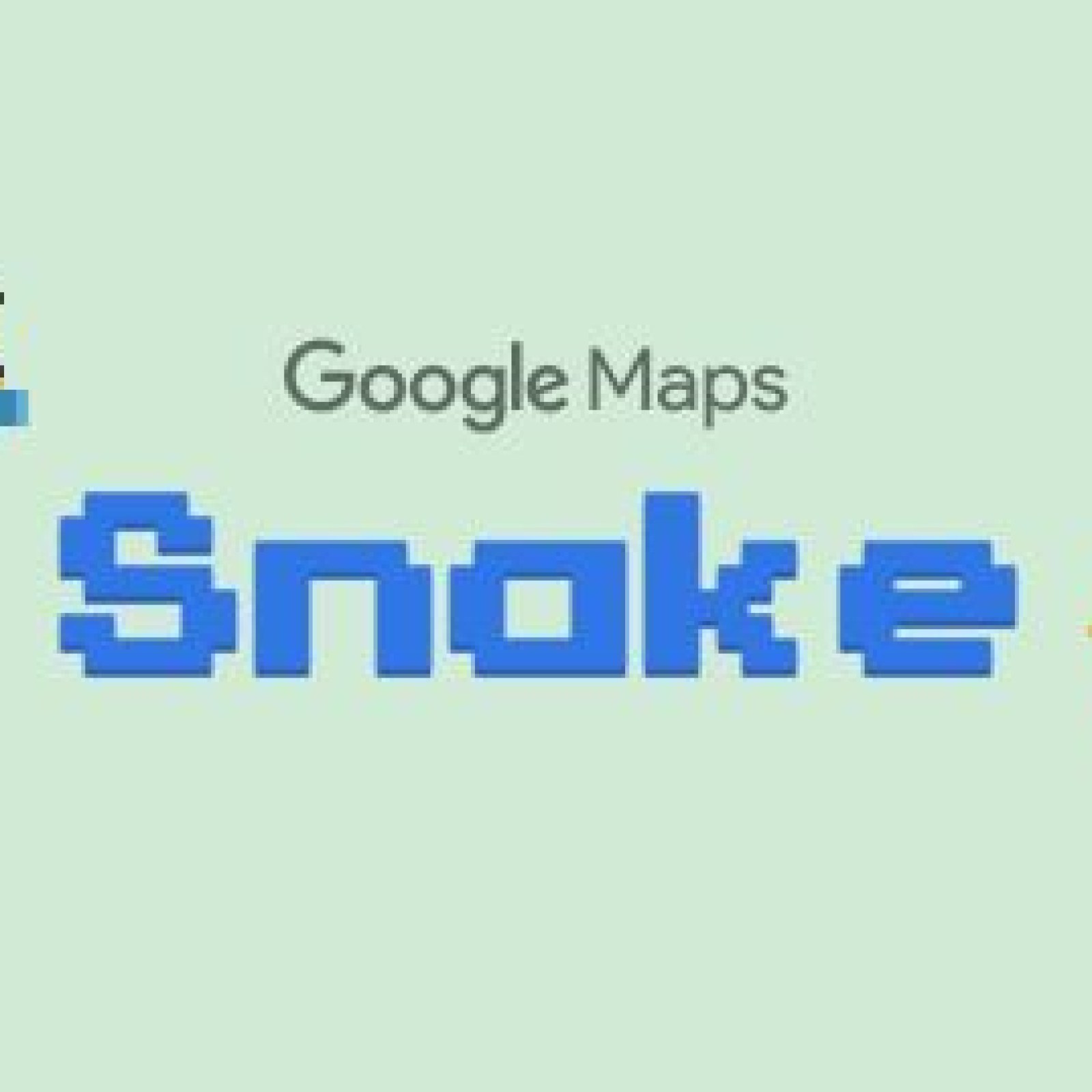 Google Maps now lets you play Snake game