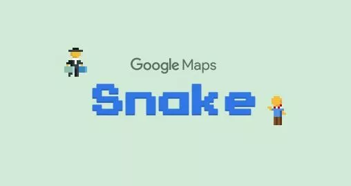 You can play 'Snake' in the Google Maps app