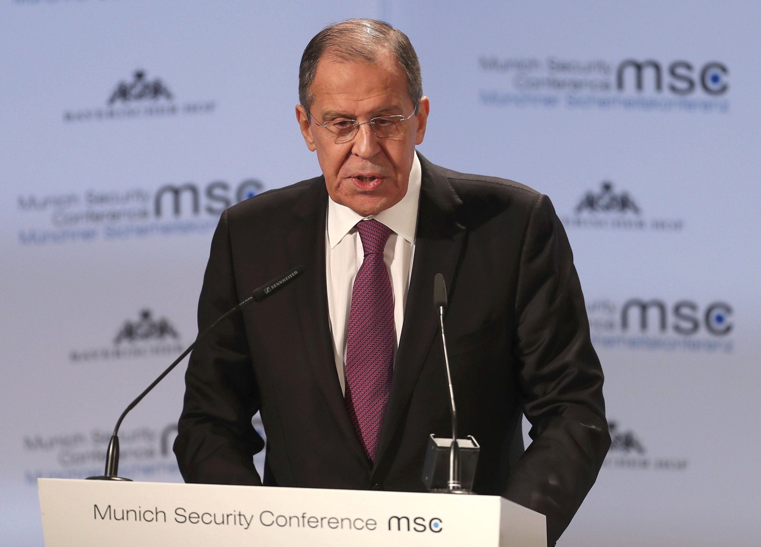 Sergei Lavrov Russia Sanctions U.S. threats