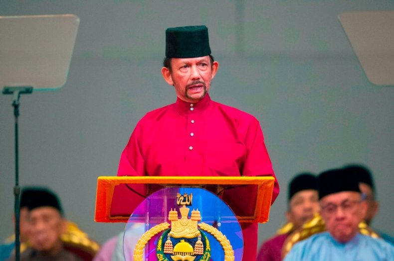 Brunei's Sultan Hassanal Bolkiah 