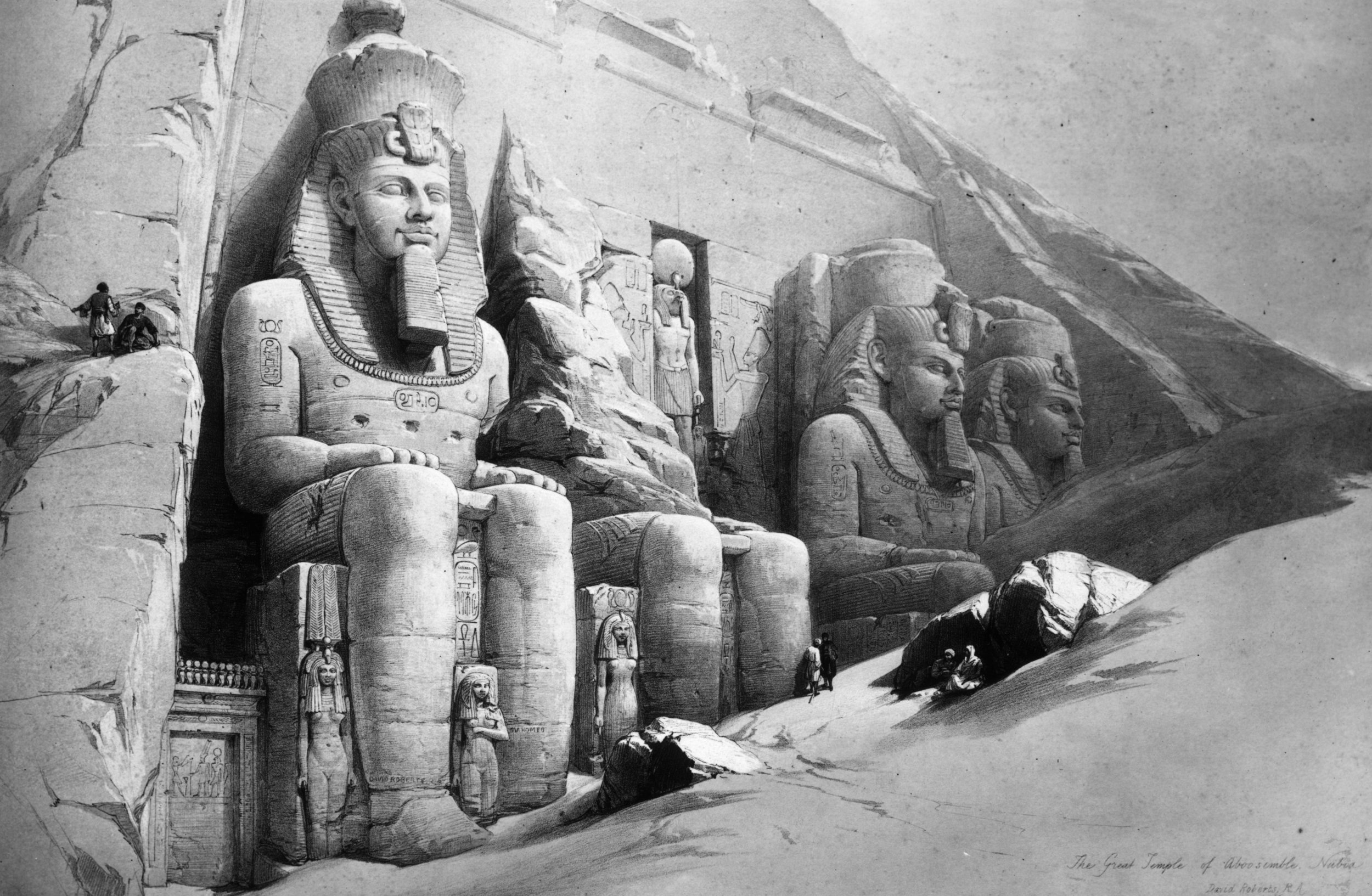 Statues of Ramesses II