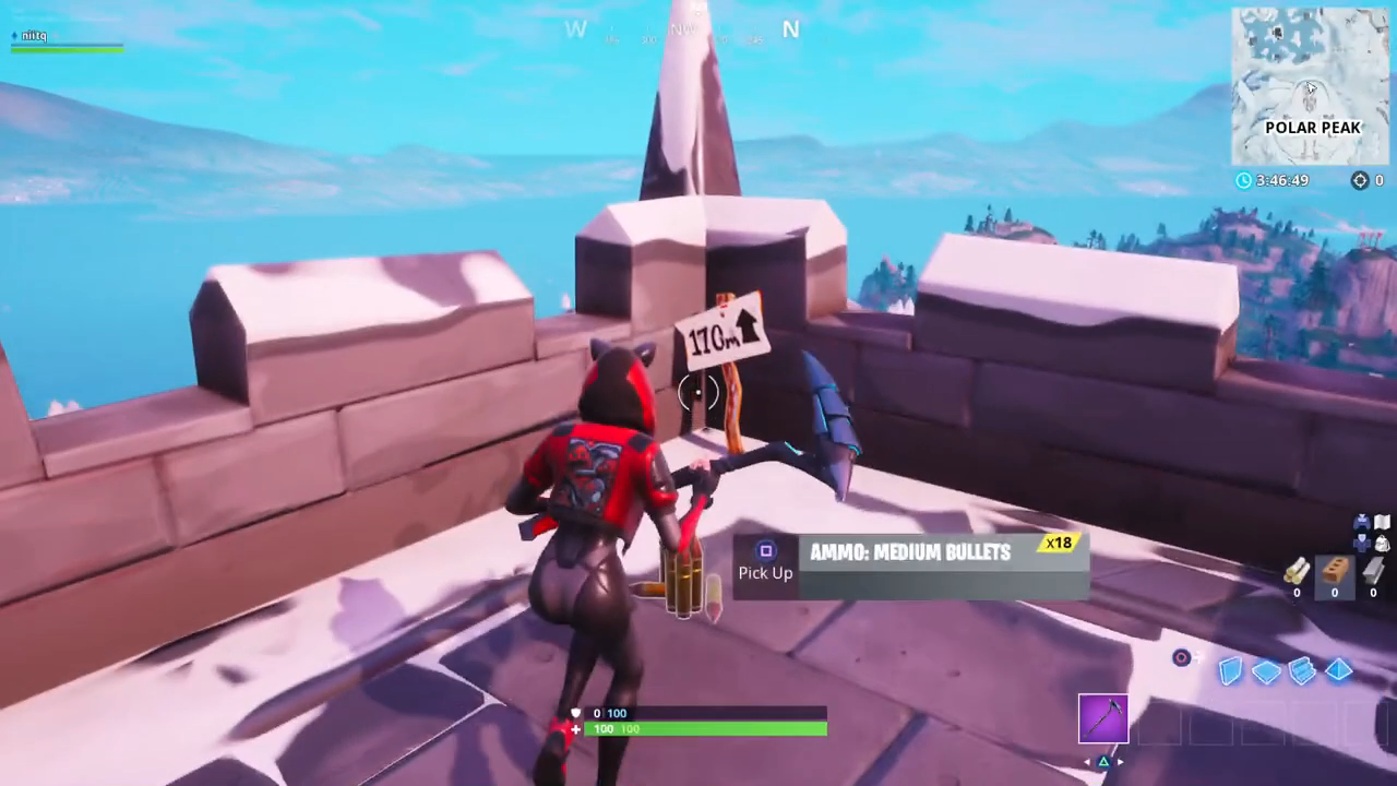 Fortnite 170m Sign Fortnite Search Knife Treasure Map Location Highest Elevations Week 6 Guide