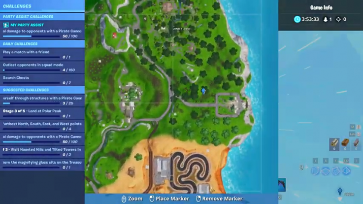 Fortnite knife treasure map map Fortnite knife treasure map map