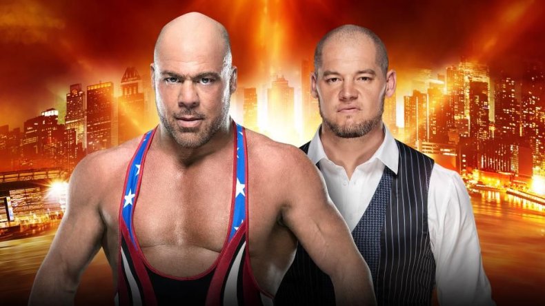 kurt angle vs baron corbin wrestlemania 35