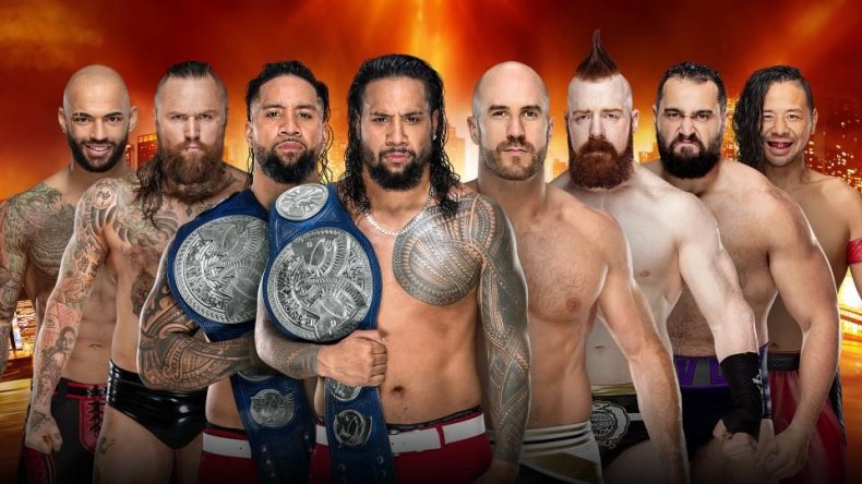 smackdown tag team championship match wrestlemania 35