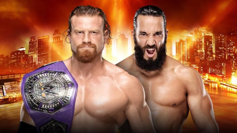 buddy murphy vs tony nese cruiserweight championship match