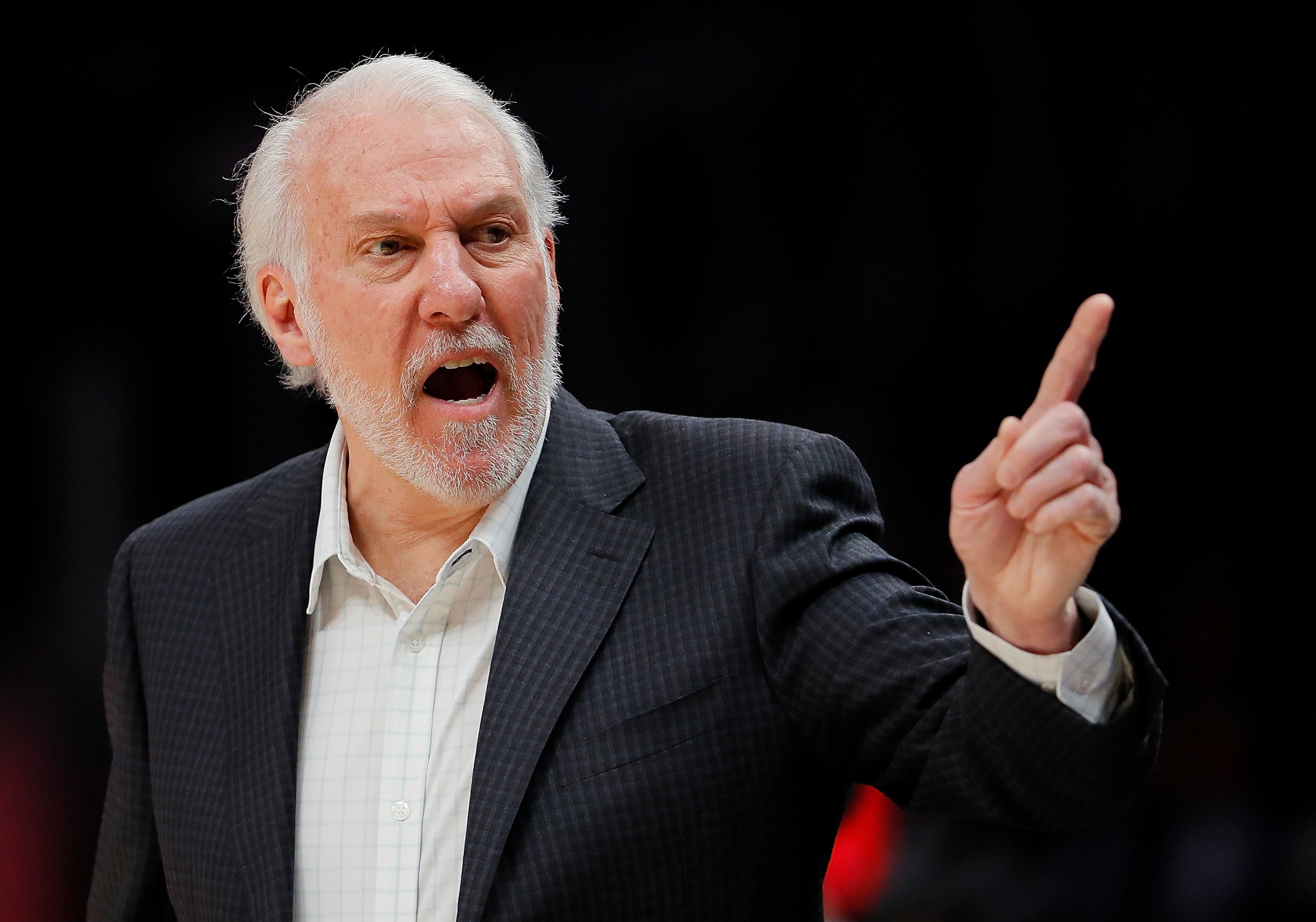 Video Gregg Popovich Gets Ejected 63 Seconds Into Spurs Vs Nuggets Game