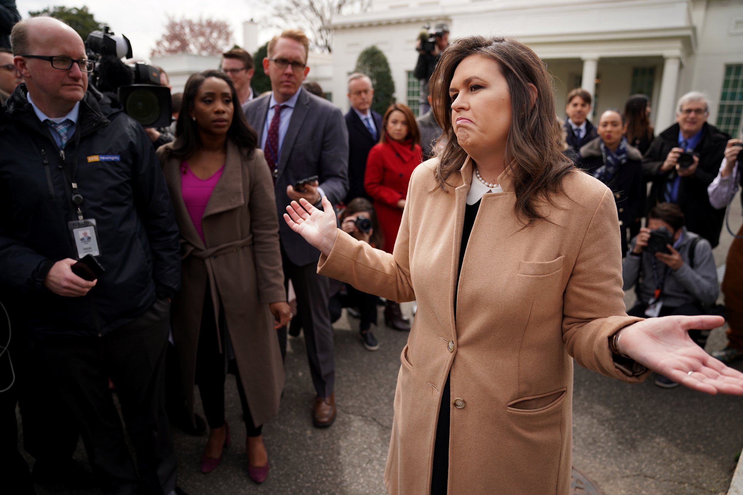 Sarah Sanders Blasts Democrats As Sad Excuse For A Political Party 