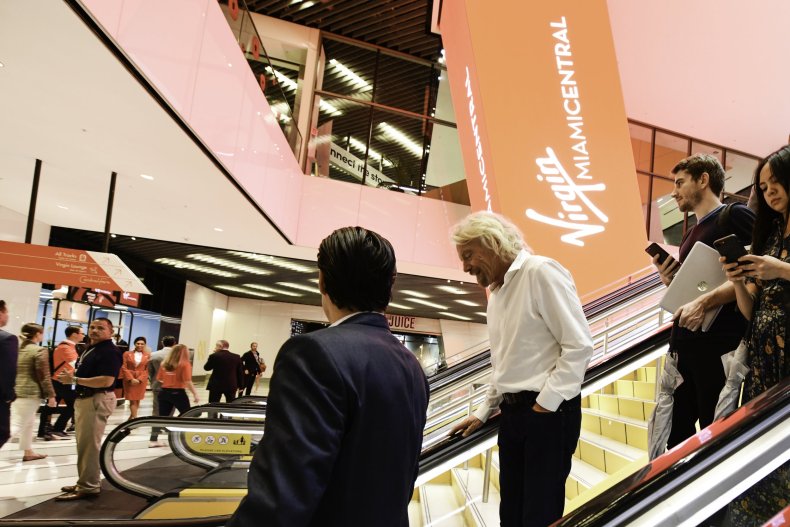 Richard Branson Virgin Trains USA MiamiCentral