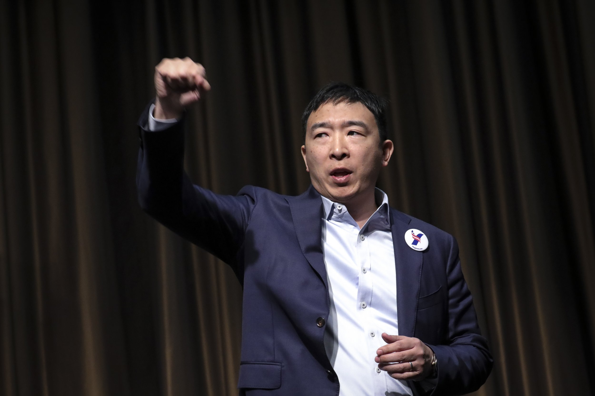 Presidential Candidate Andrew Yang 'We Need to Build a TrickleUp