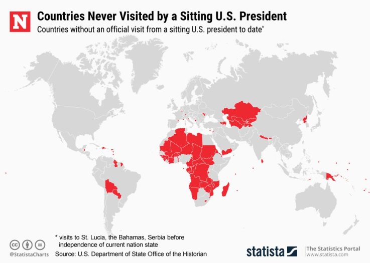 20190405_CountriesNeverVisitedByUSPresident_Newsweek 20190405_CountriesNeverVisitedByUSPresident_Newsweek