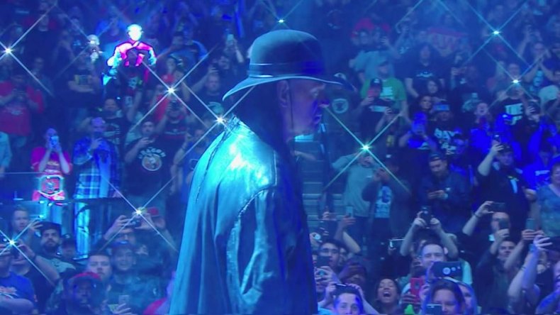 undertaker raw after wrestlemania interrupts elias segment video