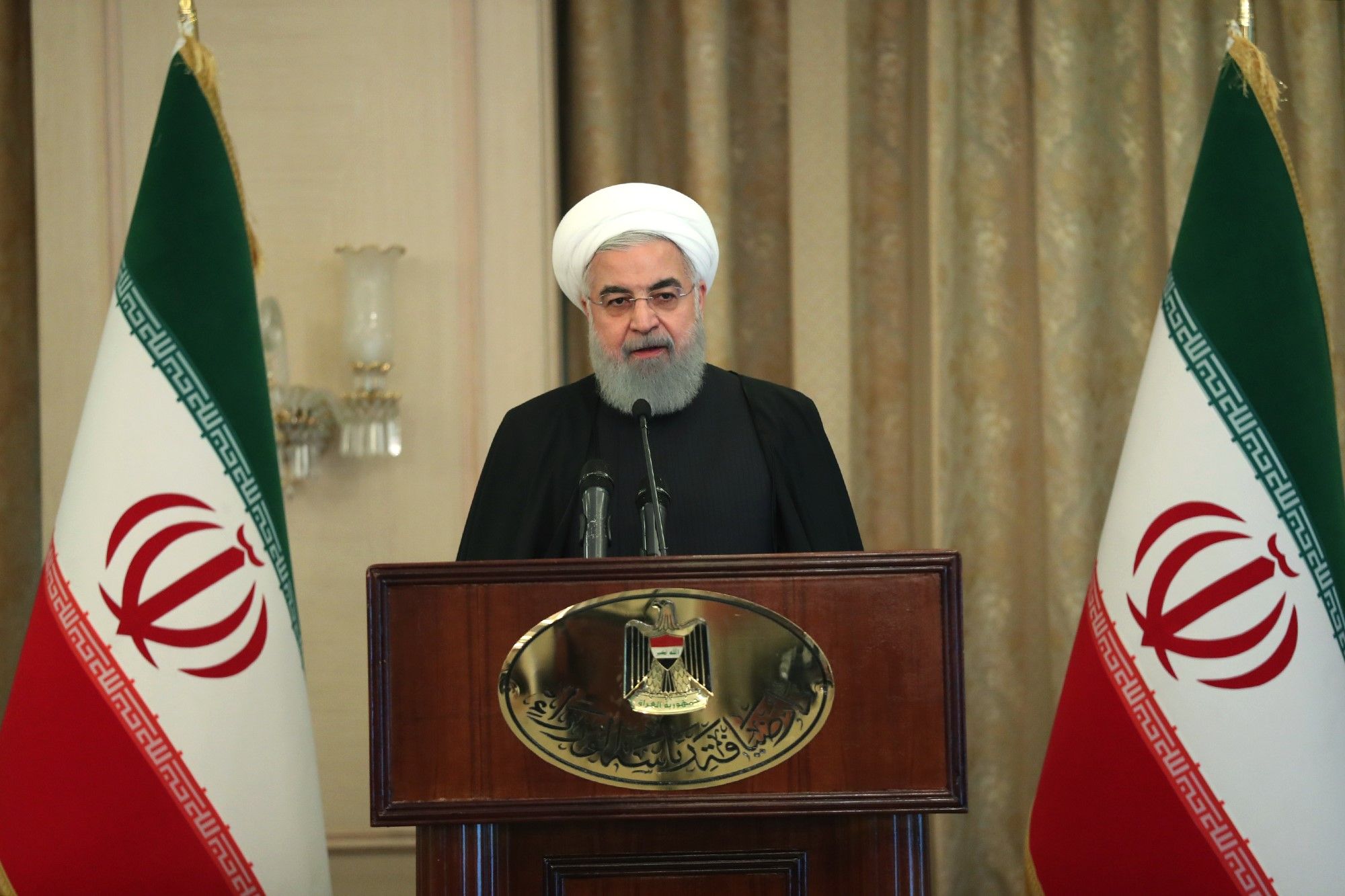 Hassan Rouhani Iran U.S. terrorism Donald Trump Revolutionary Guards