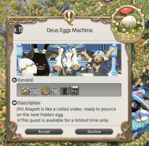 Final Fantasy XIV' Hatching-tide Egg Hunt Guide: Locations for Every Egg in  the Easter Event