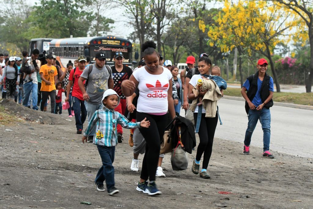 Honduran, migrants, US, border, Trump, Central, America