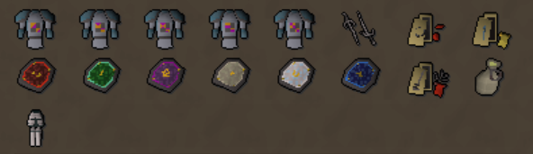 full outfit clue hunter osrs