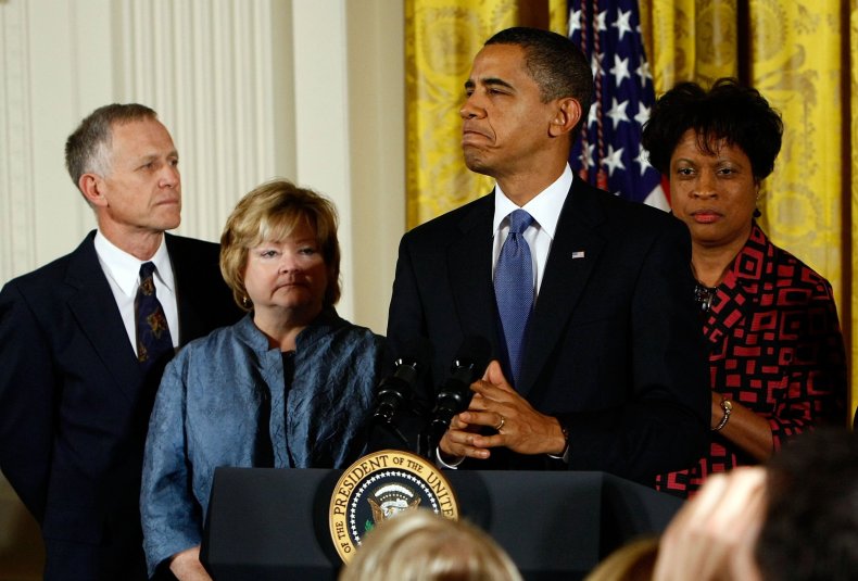 Louvon Byrd Harris Obama