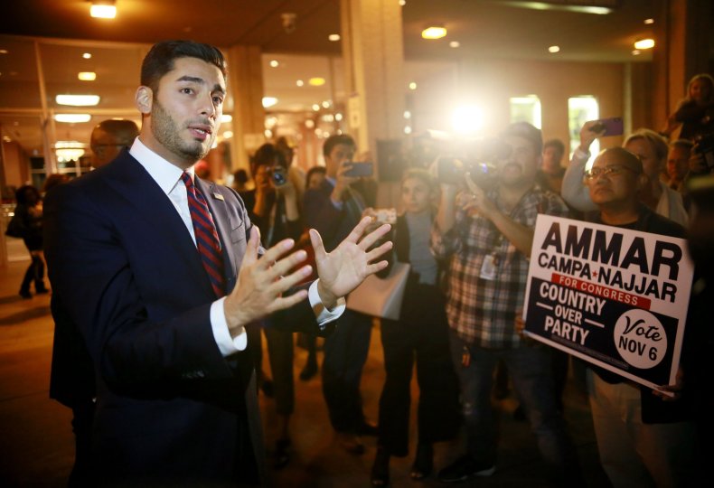 Ammar Campa-Najjar, challenging Duncan Hunter