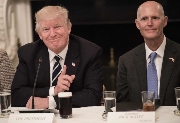 rick scott donald trump rick scott donald trump