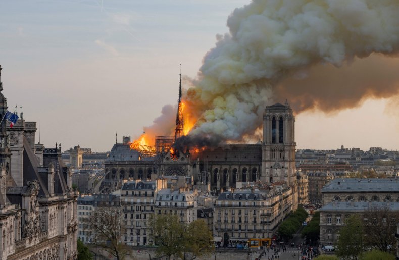 Notre Dame fire donations