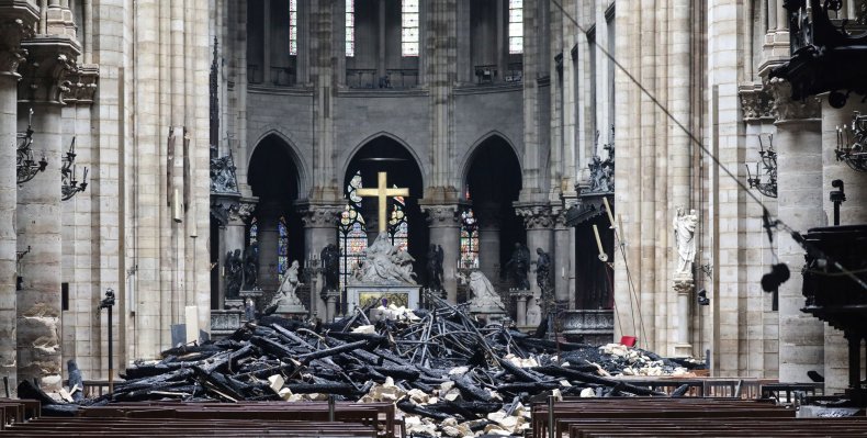 Lou Dobbs Notre Dame Fire Arson