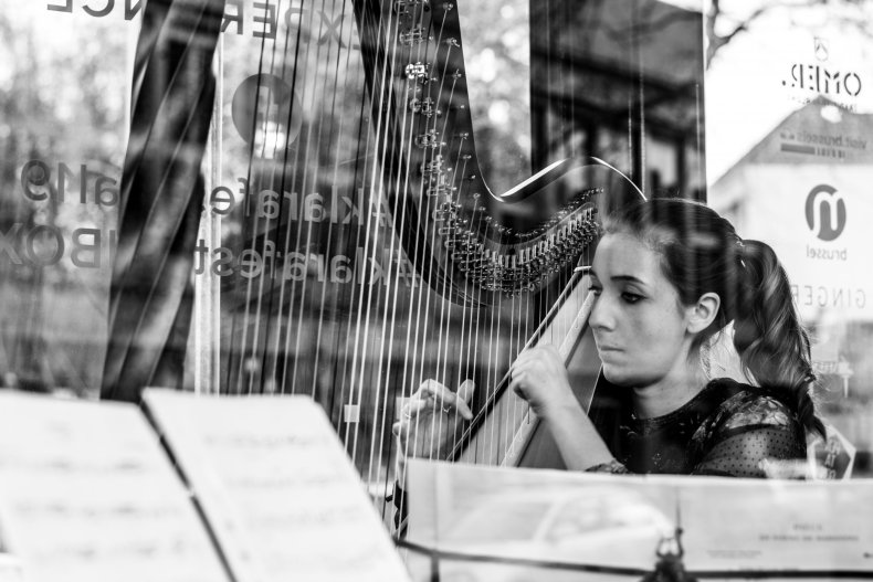 Kroma Ensemble - Harpist