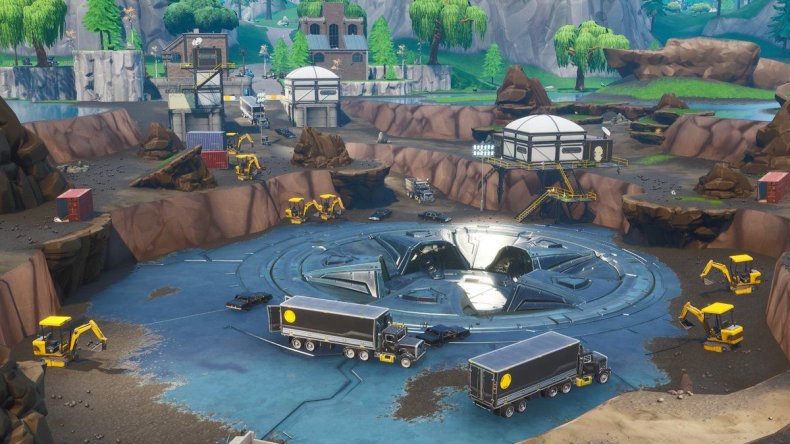 fortnite loot lake event laser data mine leak