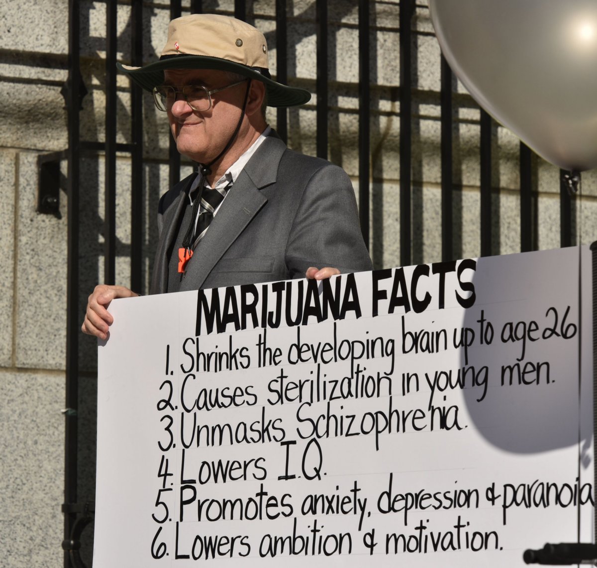 Canada Marijuana Legalization Protest