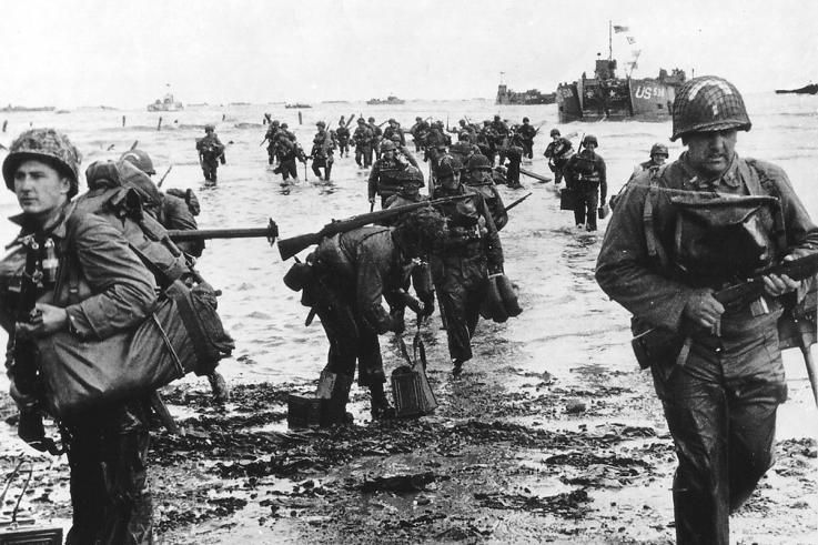 normandy beach d-day