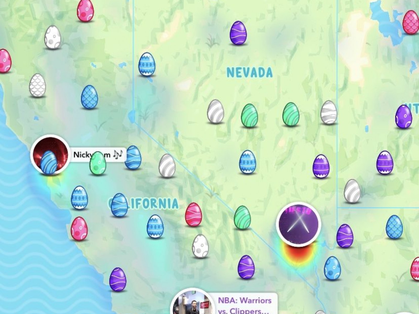 💖 Snap a shot of 2+ eggies under the mistletoe in our maps and