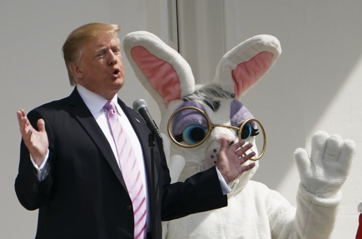 EasterEggRollDonaldTrumpMilitary EasterEggRollDonaldTrumpMilitary