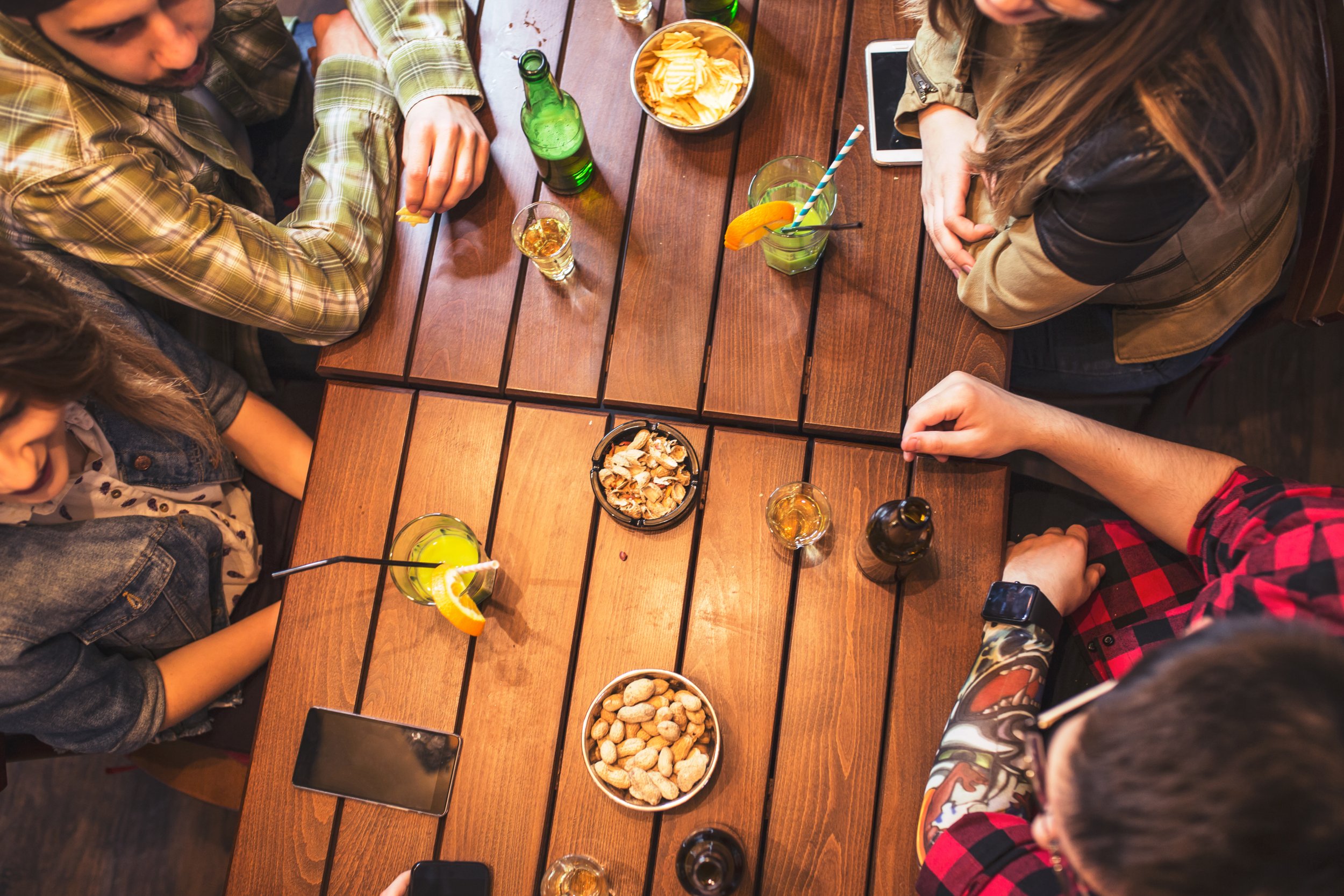 drink bar alcohol friends college student stock getty 