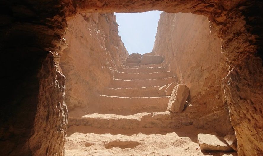 Tomb stairs, Ancient Egypt