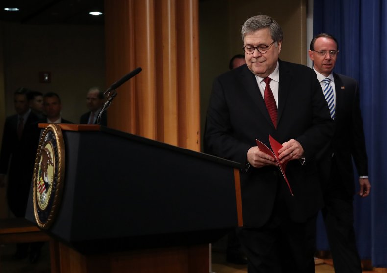 William Barr, directs, official, defy, congressional, subpoena