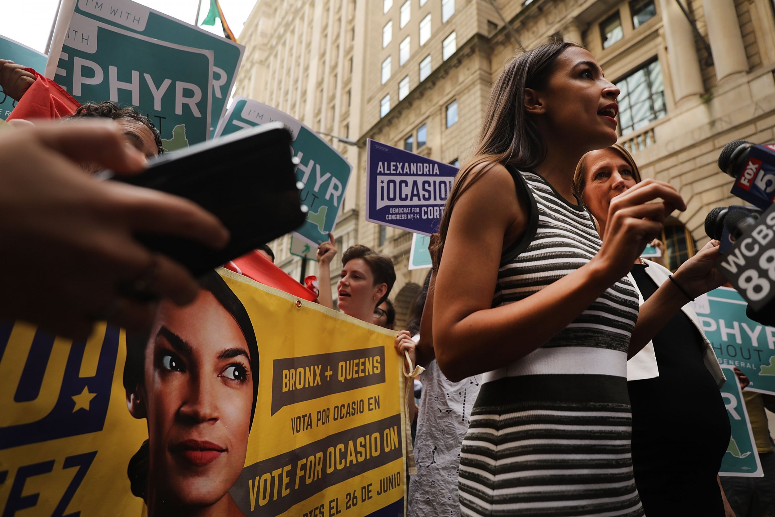 ocasio cortez justice democrats