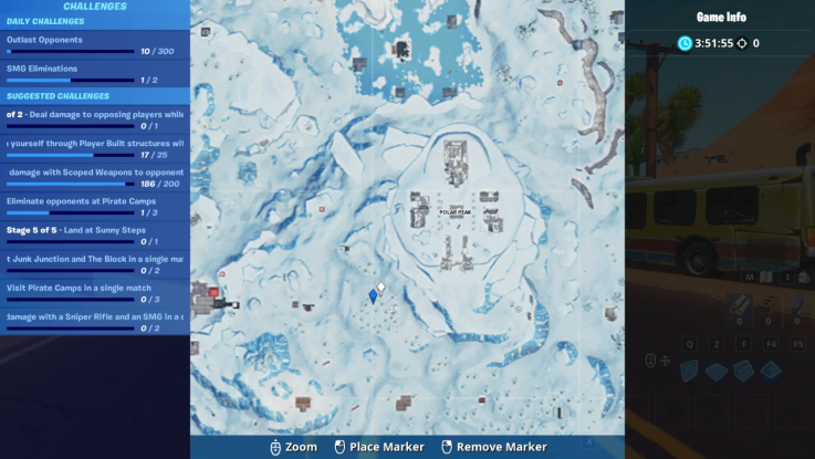 fortnite 3 ice sculptures fortnite 3 ice sculptures
