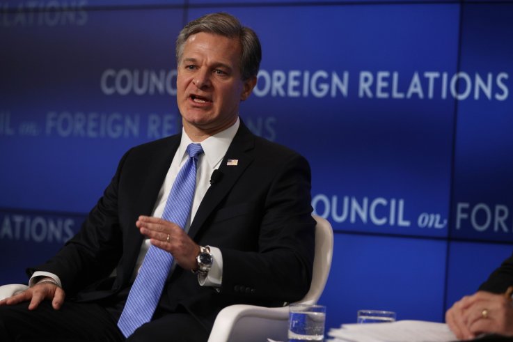 Christopher Wray, FBI, Donald Trump, dirty cops
