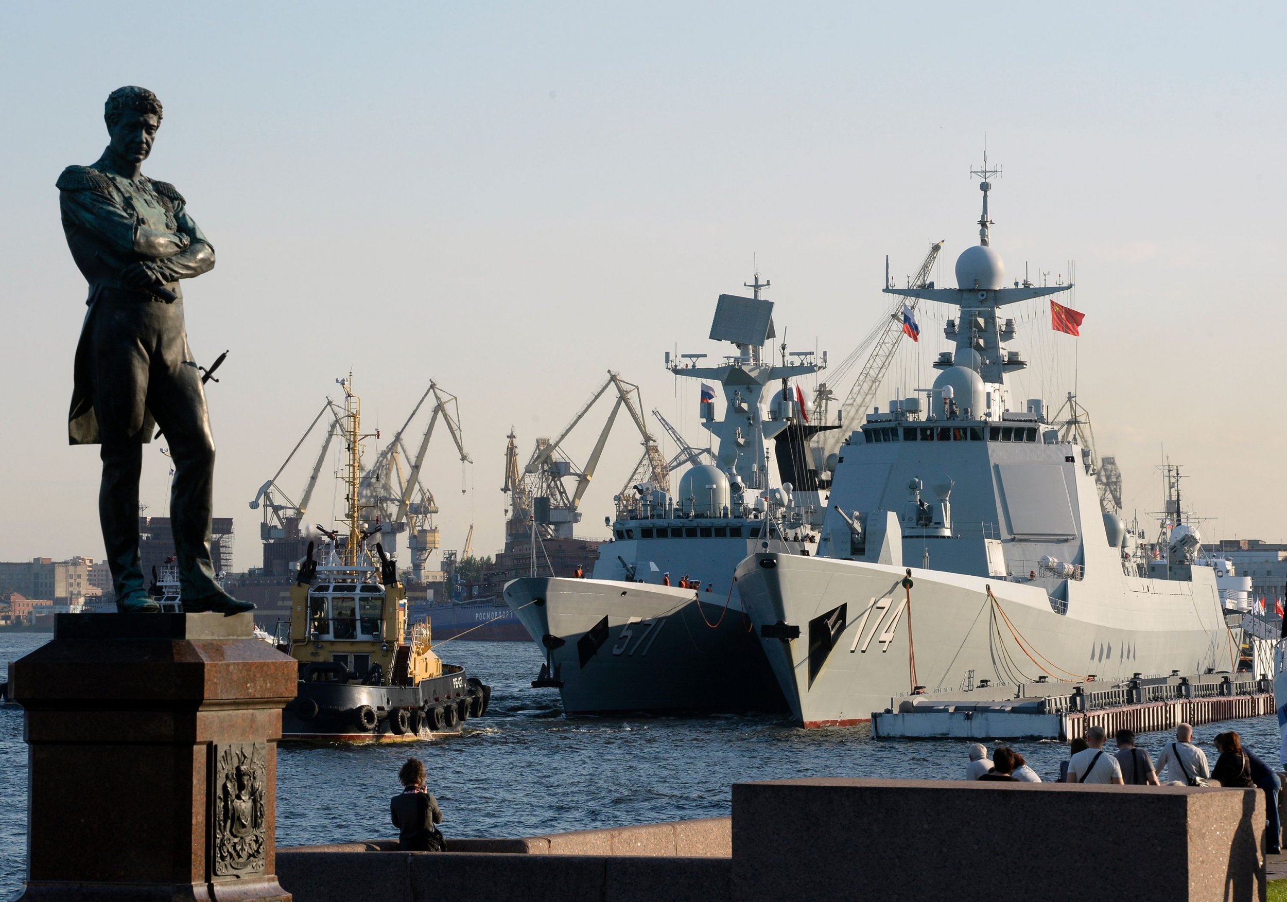 russia china naval games