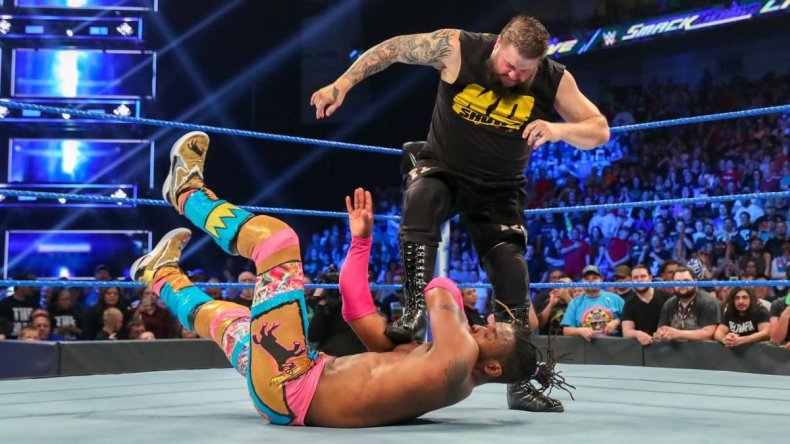 kevin owens turns on kofi kingston smackdown live results