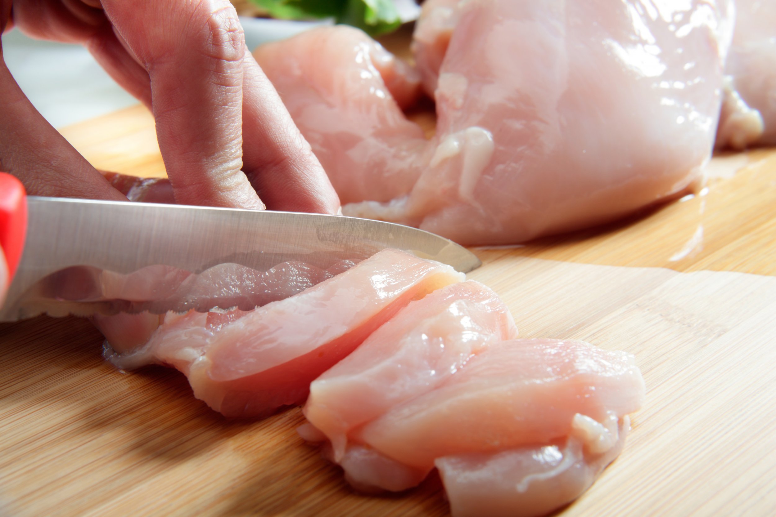 raw chicken